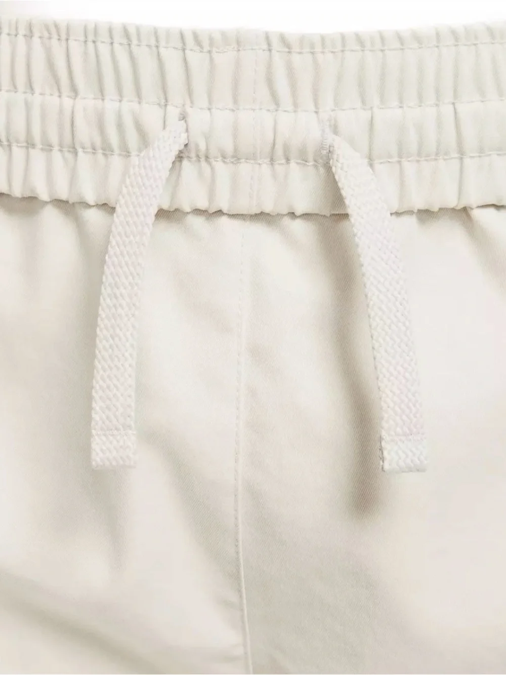 Nike Sportswear Girls' Cargo Trousers in Light Bone/White